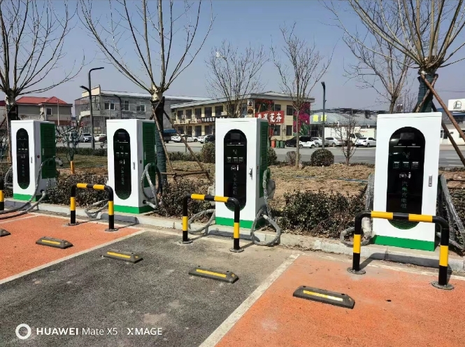 河北保定12台60千瓦双枪直流充电桩项目